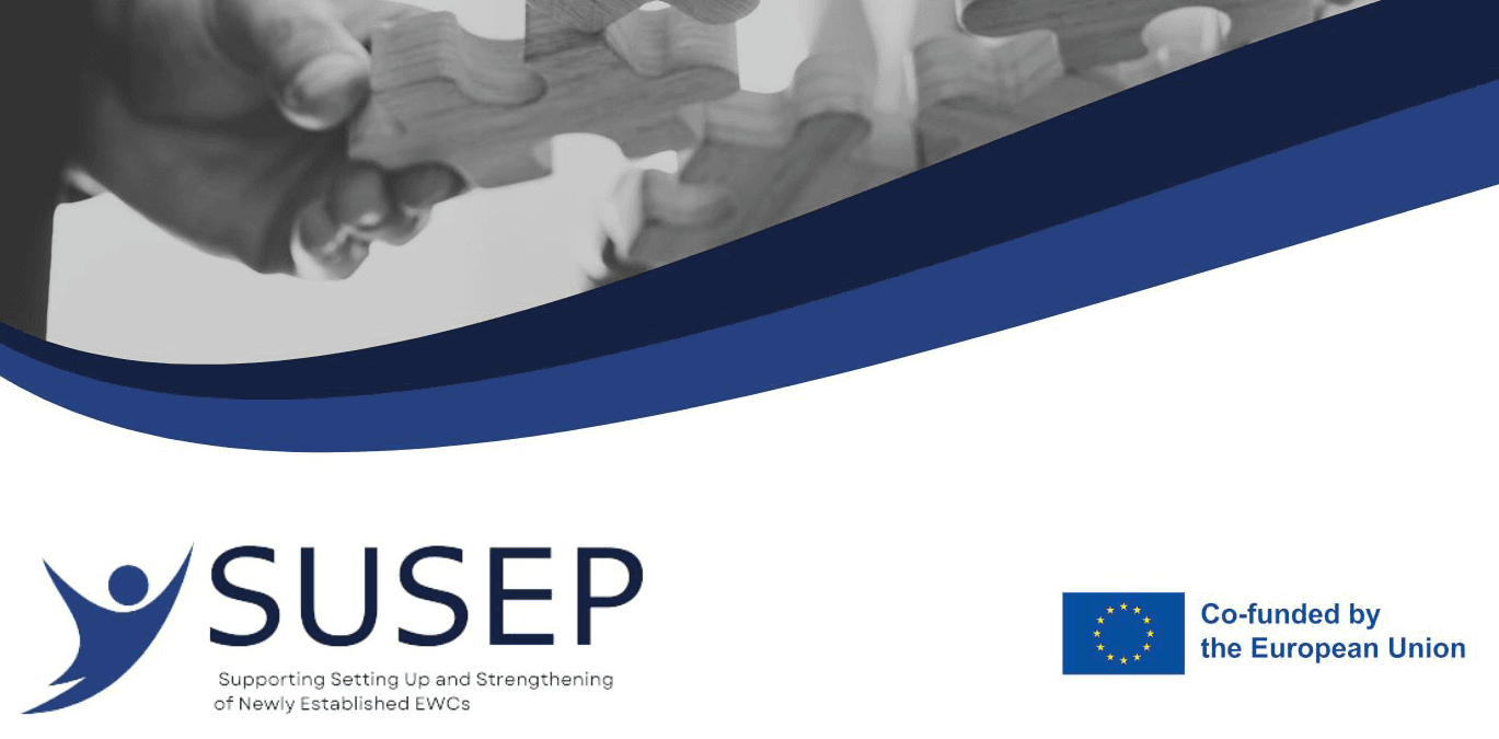 Grafica del progetto SUSEP, cofinanziato dall’Unione europea