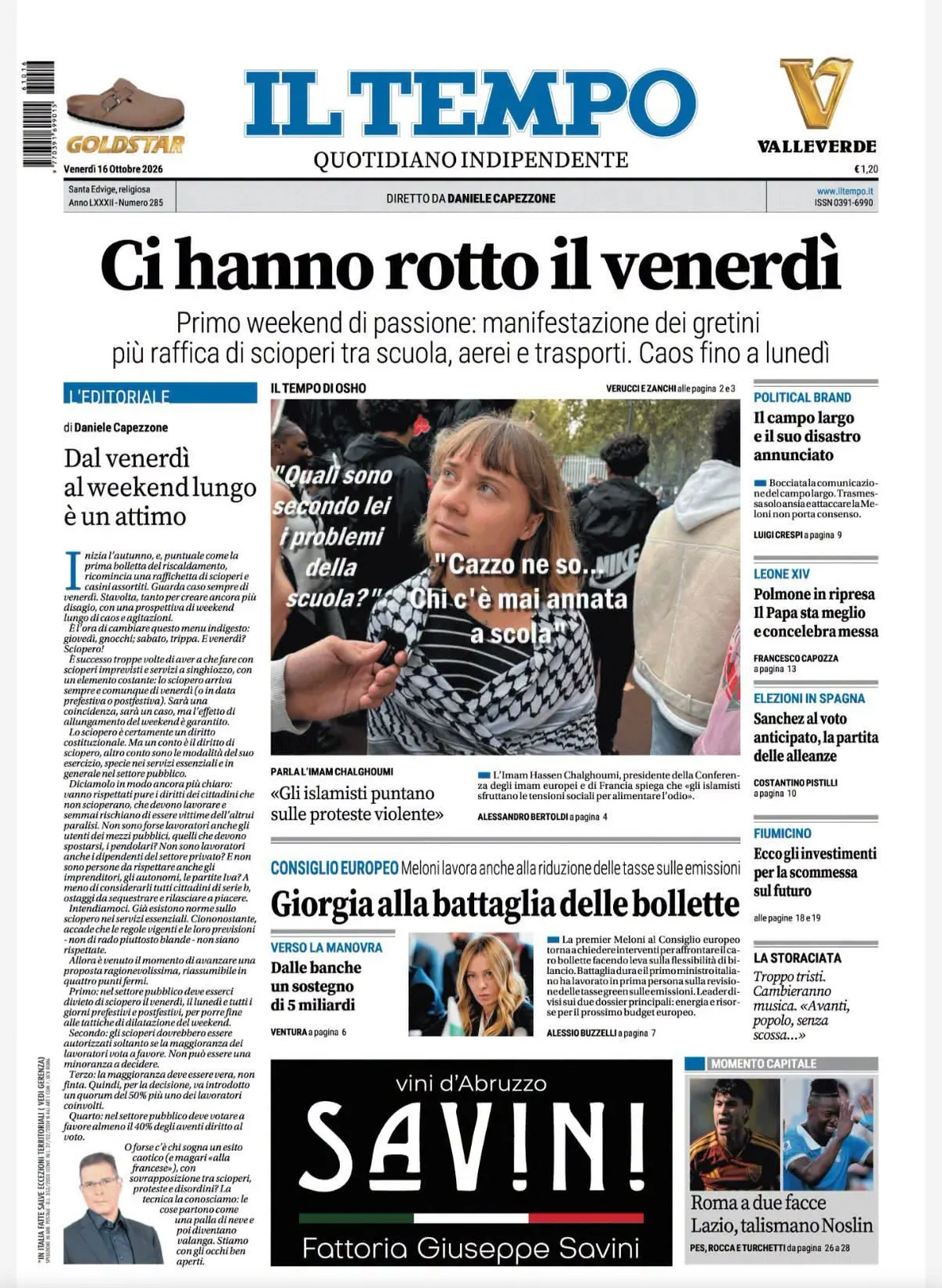 Lo sciopero non si governa col calendario